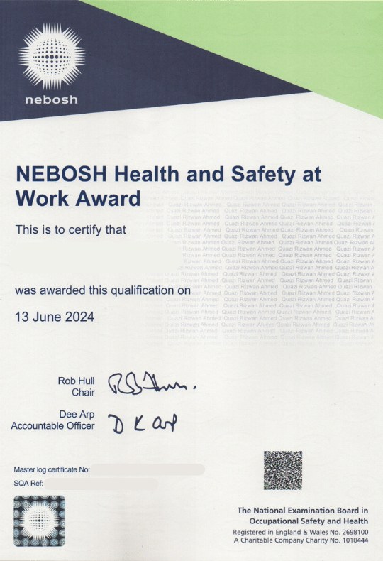 Explore the NEBOSH Health and Safety at Work (HSW) certificate and advance your safety career.